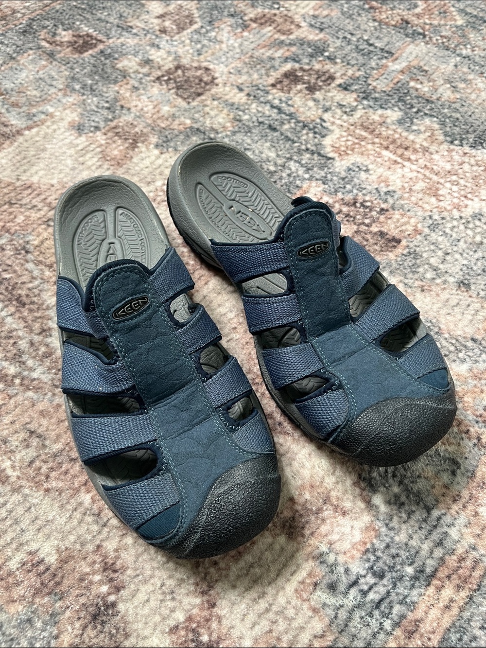 KEEN Aruba II Men’s Blue Hiking Sandals Water Shoes Trail Hybrid